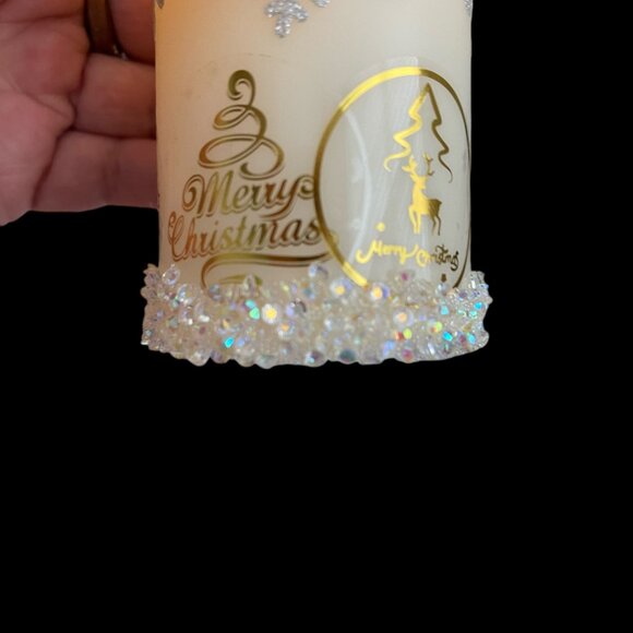 Flameless LED Hand Crafted Candle ~ Small (6") - Picture 4 of 5